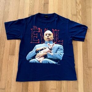 Vintage Dr Evil Shirt 1999 Austin Powers Made In USA XL Changes Single Stitch